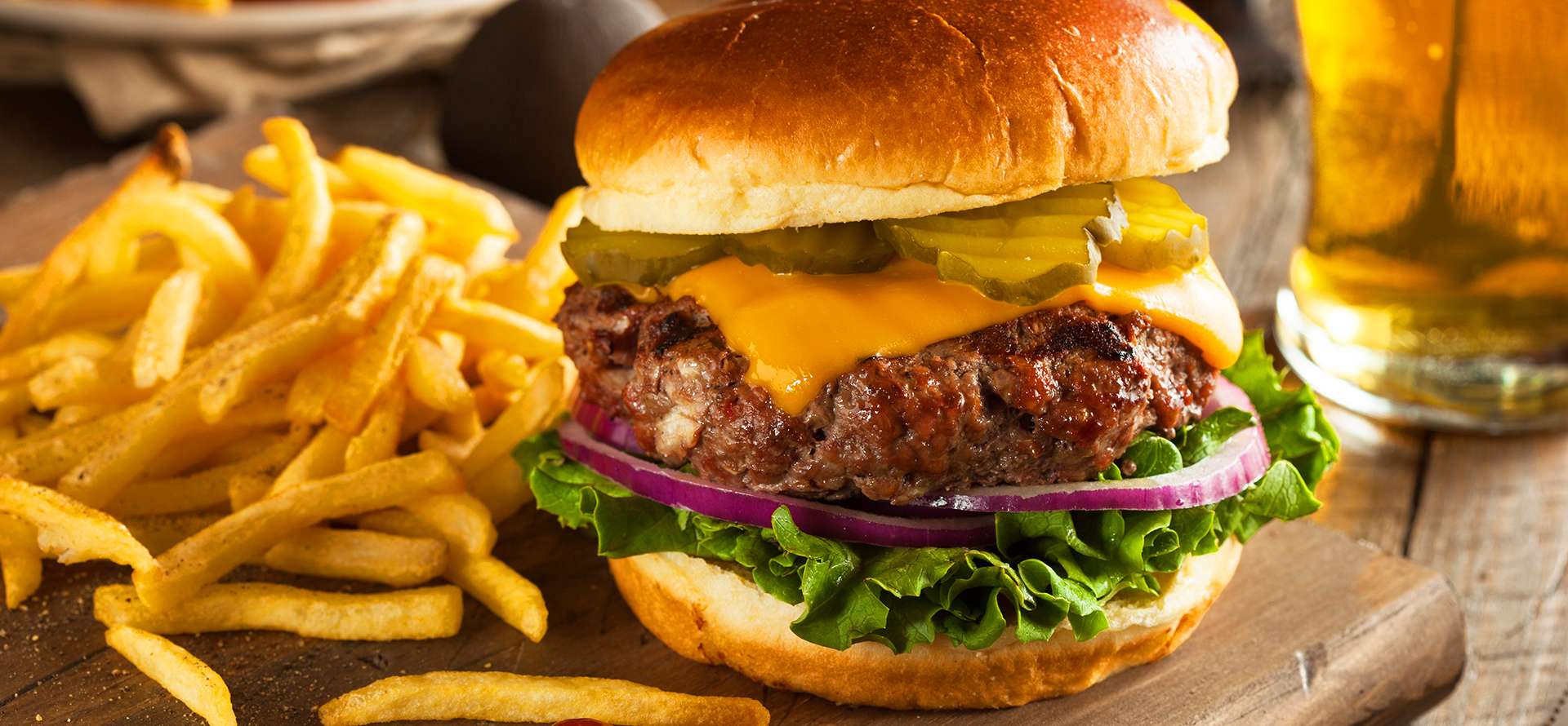 r and a Burger Shop
